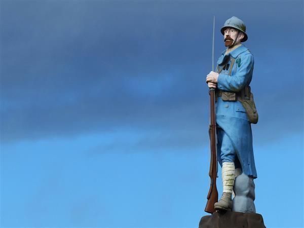 Cérémonie de dévoilement d'une plaque didactique