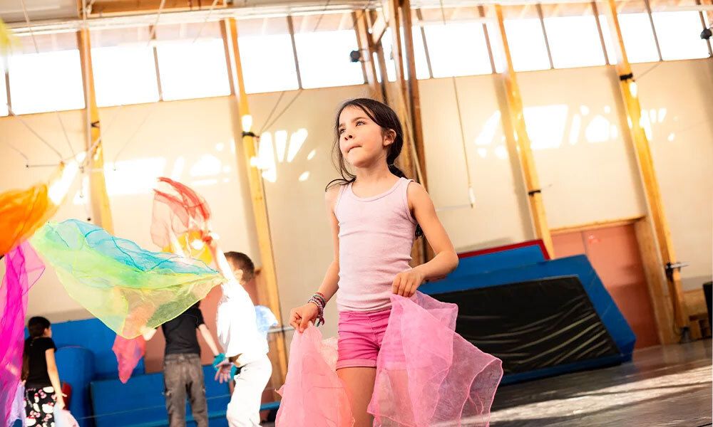 Parcours ludique "arts du cirque"