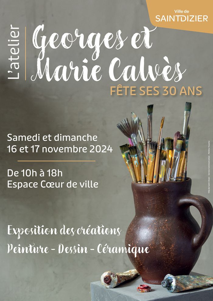 L'atelier Georges et Marie Calvès fête ses 30 ans