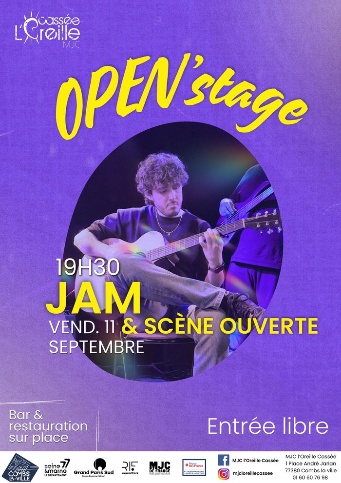 OPEN’STAGE 11 SEPTEMBRE 2026