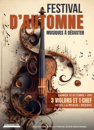 Festival d'automne: 3 violons et 1 chef