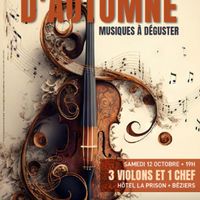 Festival d'automne: 3 violons et 1 chef