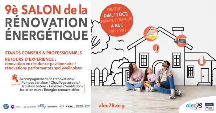 Ce salon vous est proposé pour faciliter la réalisation de votre projet de rénovation énergétique avec des conseillers du Service public, des professionnels de l'étude, du bâtiment, des équipements...