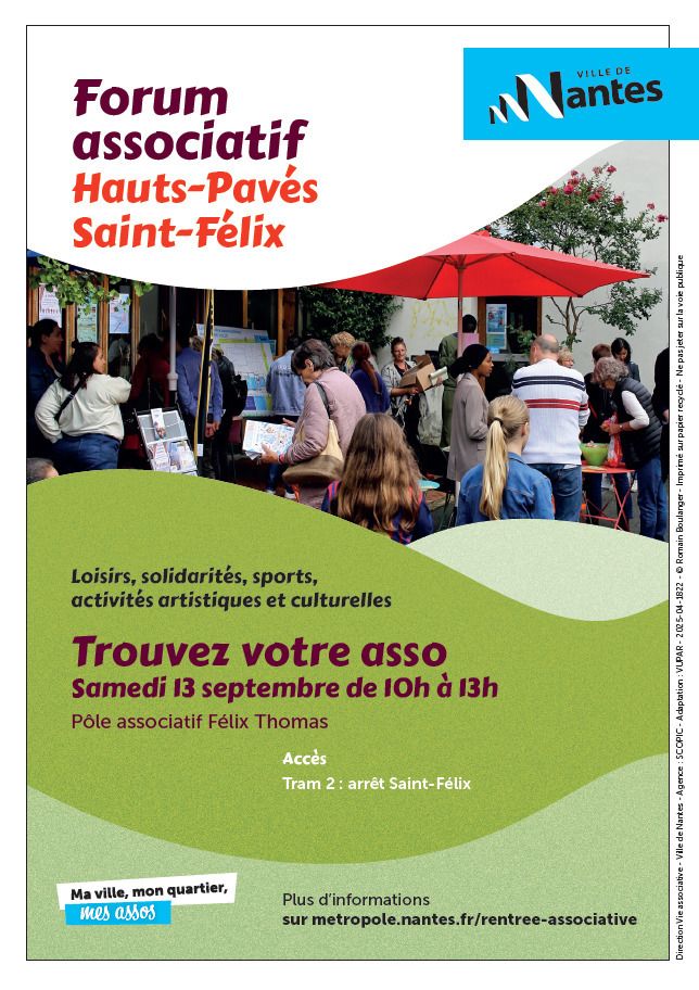 Forum des associations du quartier Hauts-Pavés–Saint-Félix