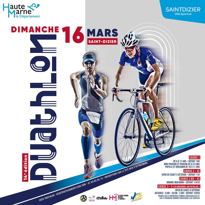 14ᵉ édition du Duathlon de Saint-Dizier