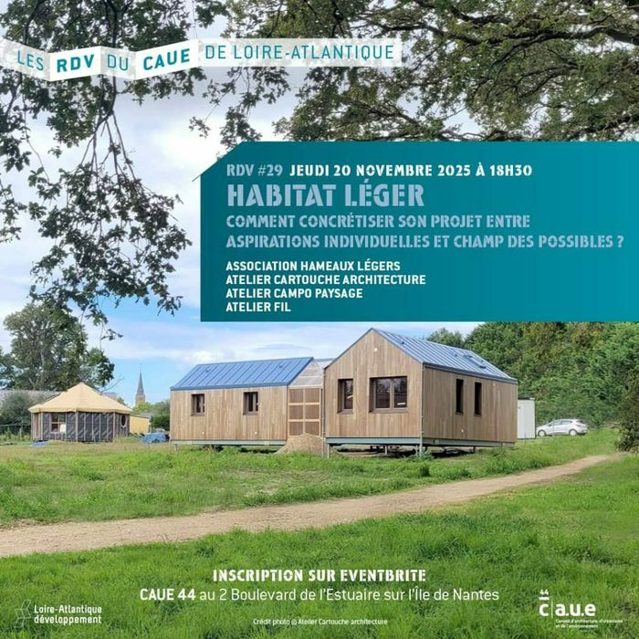 Les Rendez-Vous du CAUE #29 – Habitat Léger