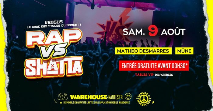 Versus : Rap vs. Shatta w/ Mūne & Mathéo Desmarres