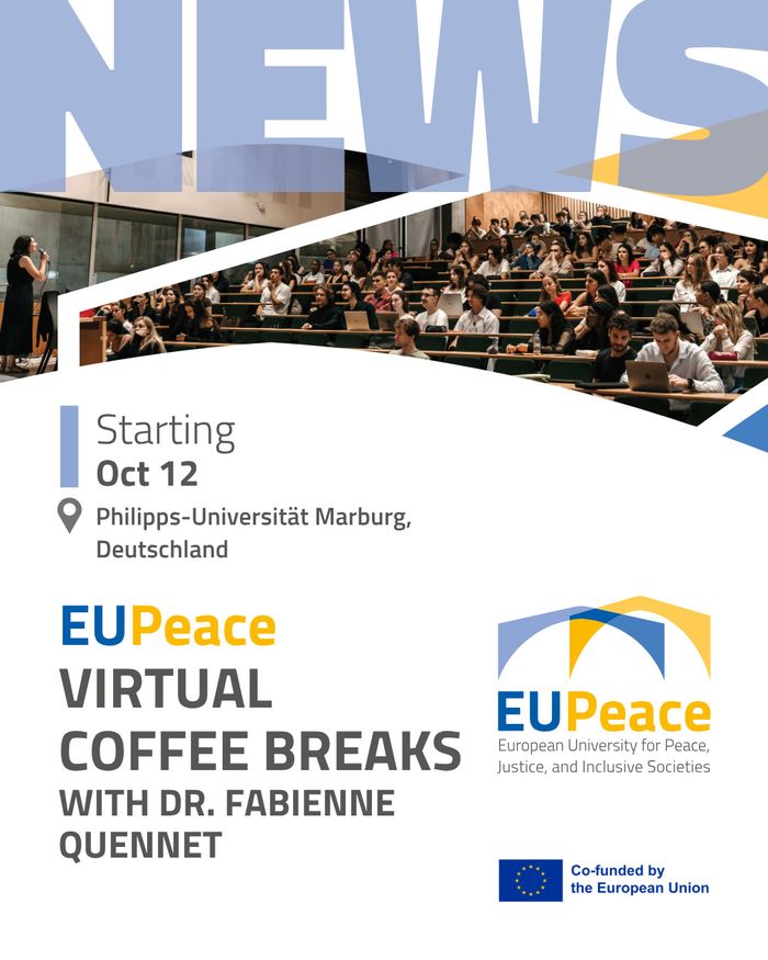 EUPeace – Des pauses café virtuelles pour pratiquer l’anglais avec des collègues européens