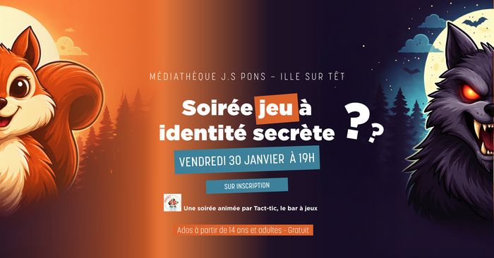 Soirée jeu à identité secrète