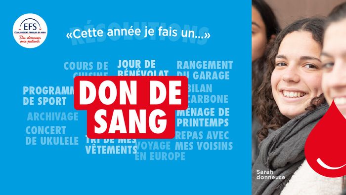 Don de sang - Salle festive Nantes Nord