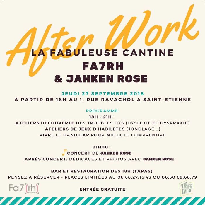 (évènement solidaire) After work sur les troubles Dys (Dyslexie et Dyspraxie)