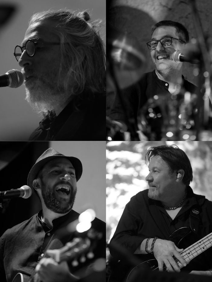 Concert des Clape's Men dans les jardins de l'archevêché à Narbonne