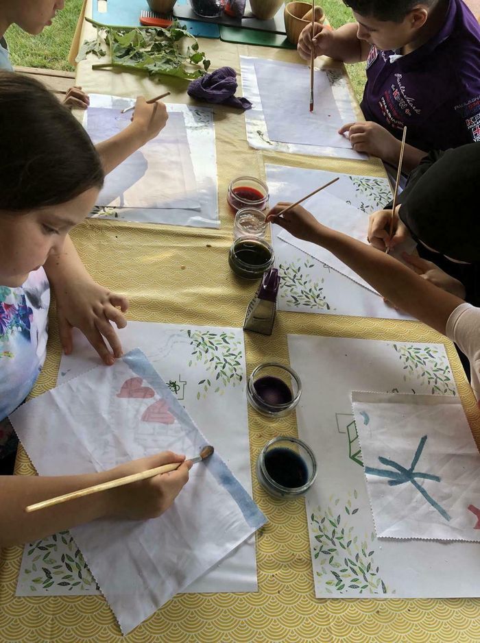 COMPLET/ Atelier d'été : encres végétales