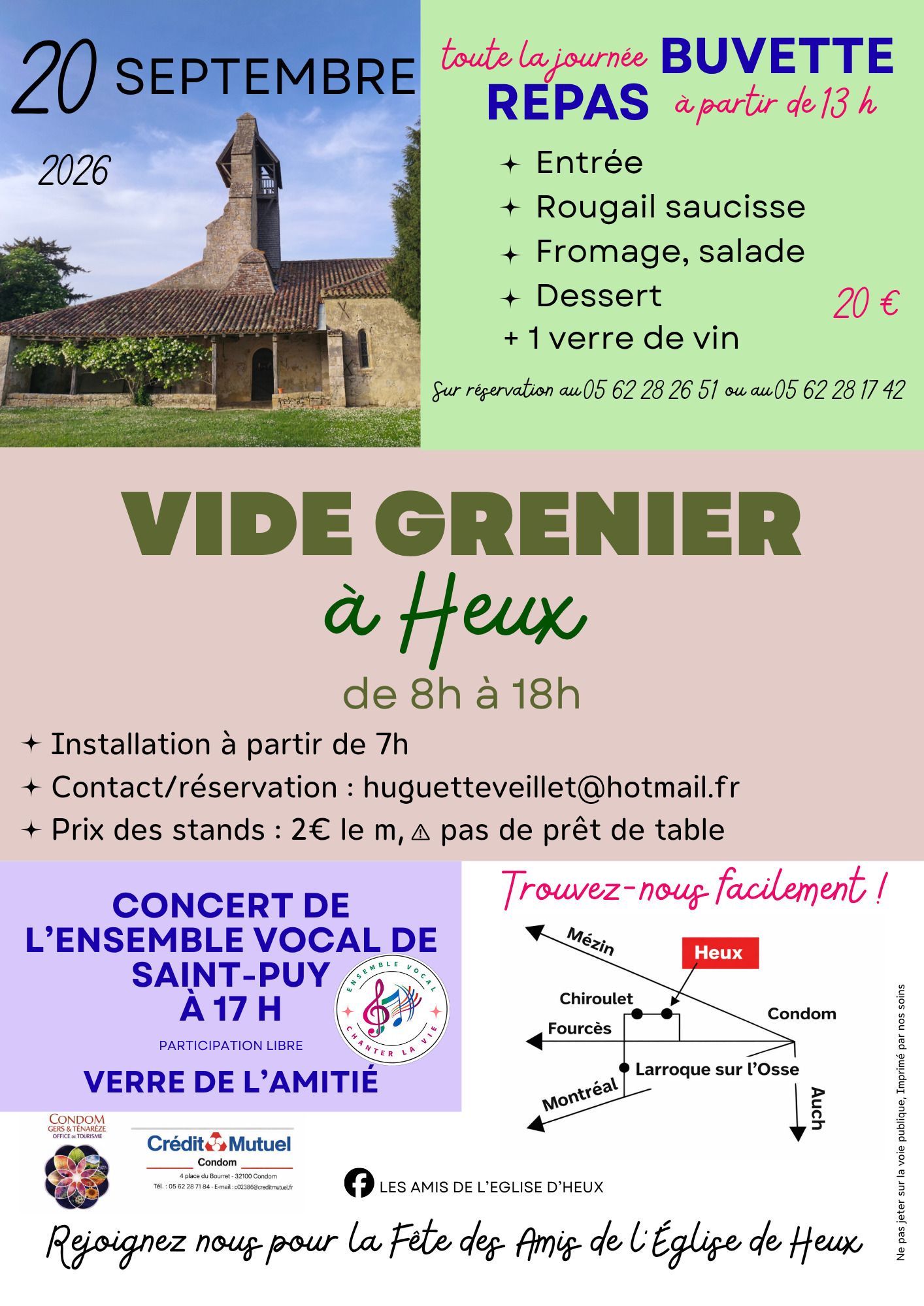 Fête de l'église de Heux