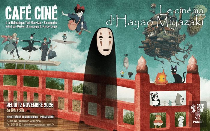 Café ciné : le cinéma d’Hayao miyazaki