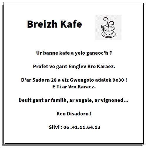 Breizh Kafe à Carhaix