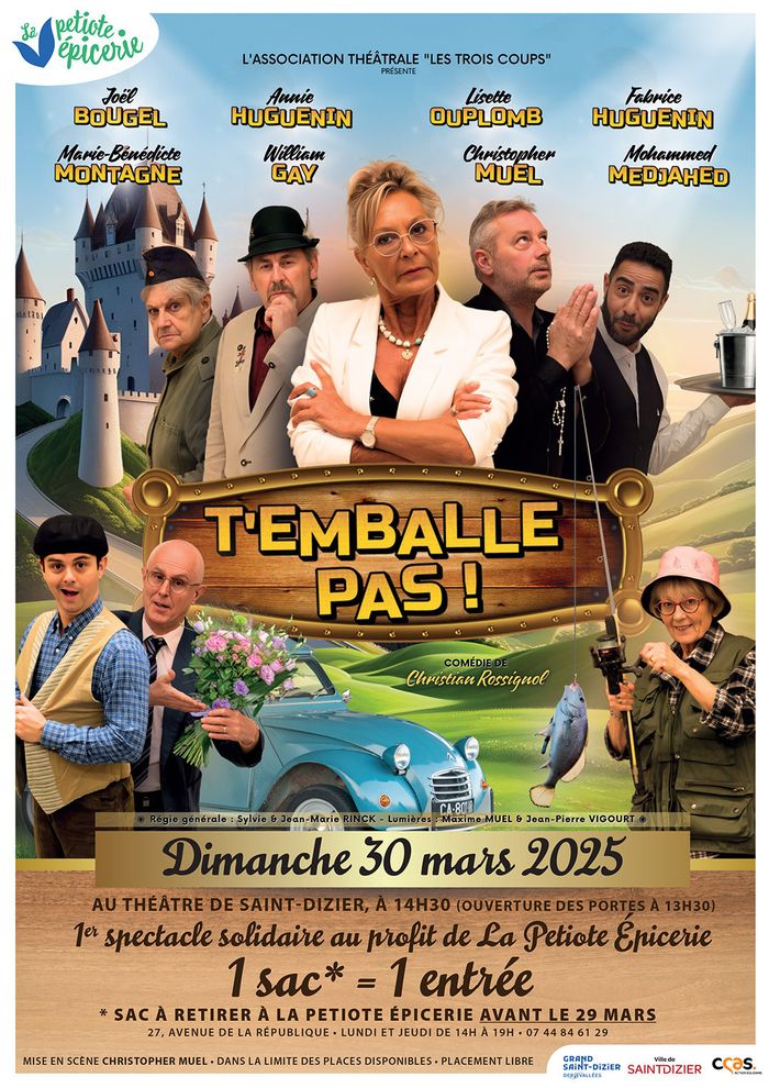 T'emballe pas ! (théâtre caritatif)