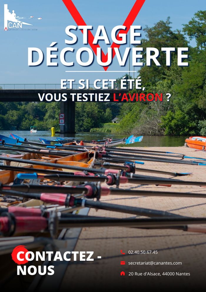 Stage découverte aviron - Cercle d'Aviron de Nantes