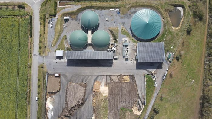 Visite de la plateforme de méthanisation de Tergnier