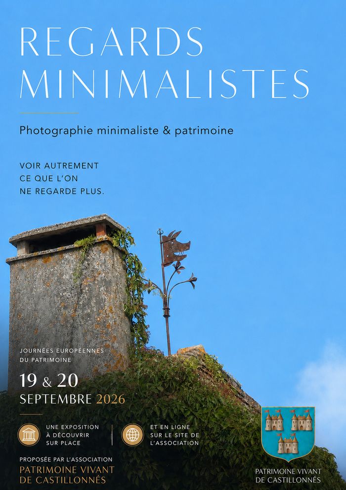 Exposition : photographie minimaliste et patrimoine