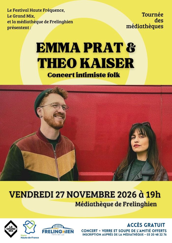 Concert d'Emma Prat et Théo Kaiser