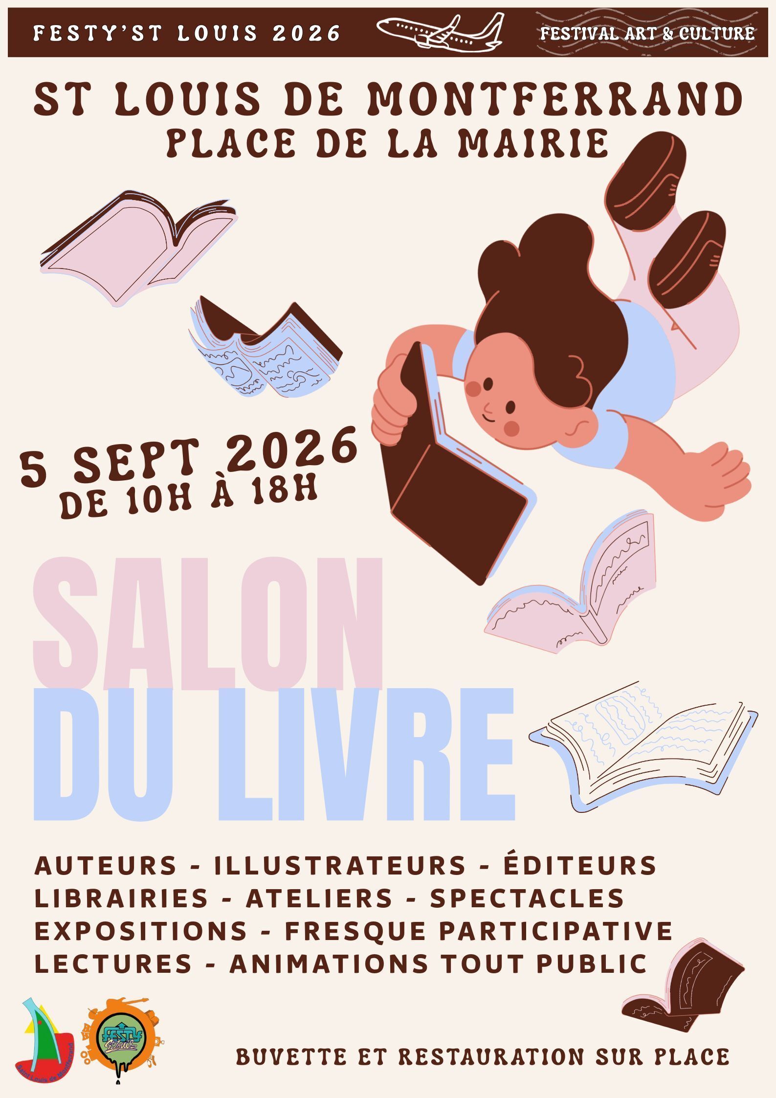 Salon du livre de Saint-Louis-de-Montferrand