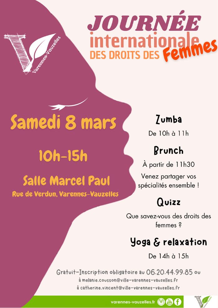 Journée internationale des droits de la femme - 8 mars