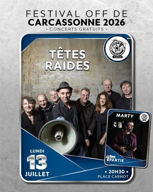 Musique rock-Têtes Raides - 1ère partie : Marty