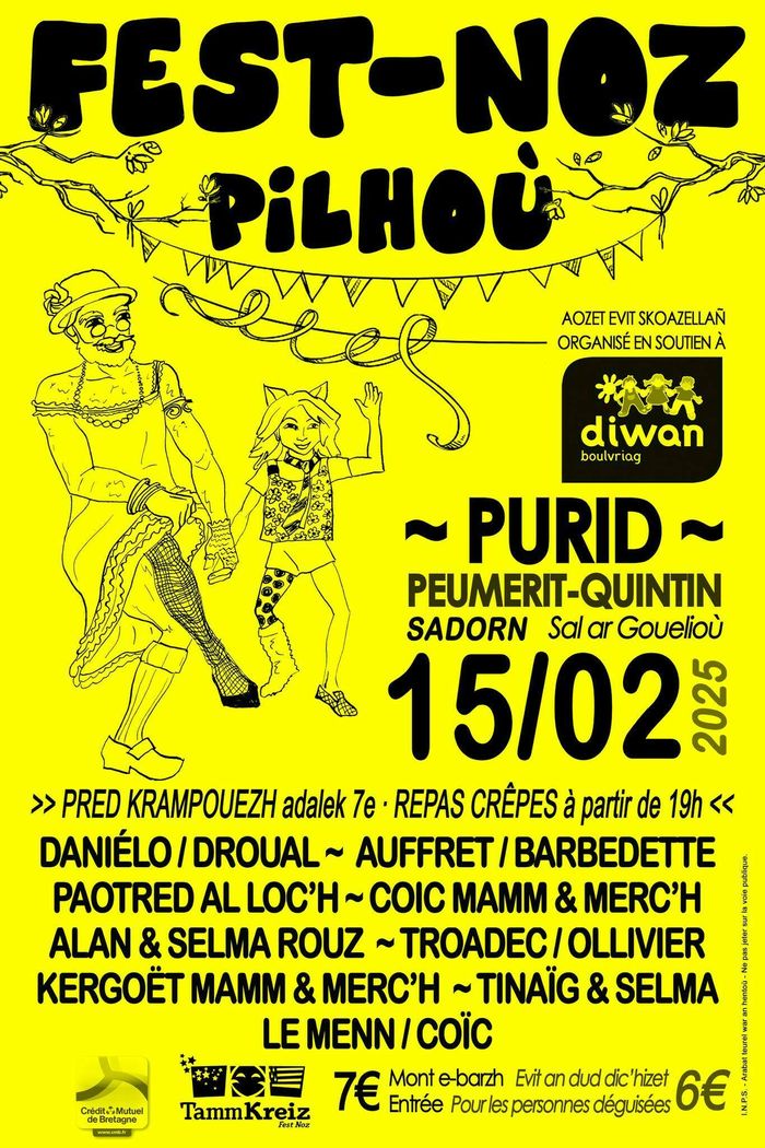 Fest-noz Pilhoù à Peumerit-Quintin