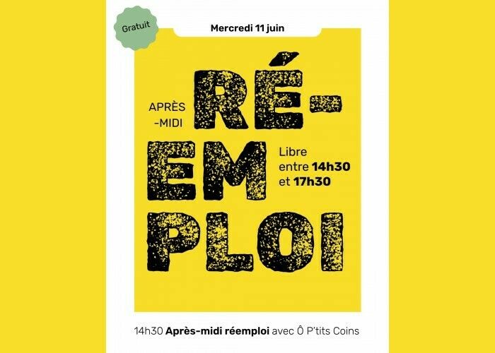 Après-midi réemploi !