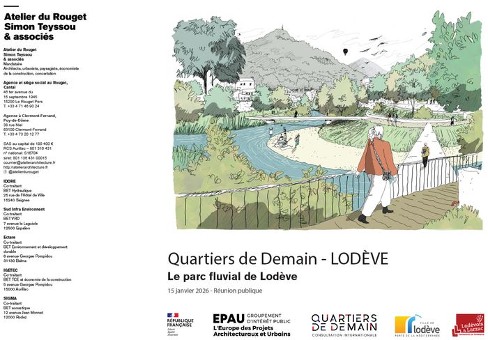 Exposition locale Quartiers de demain - Site de Lodève