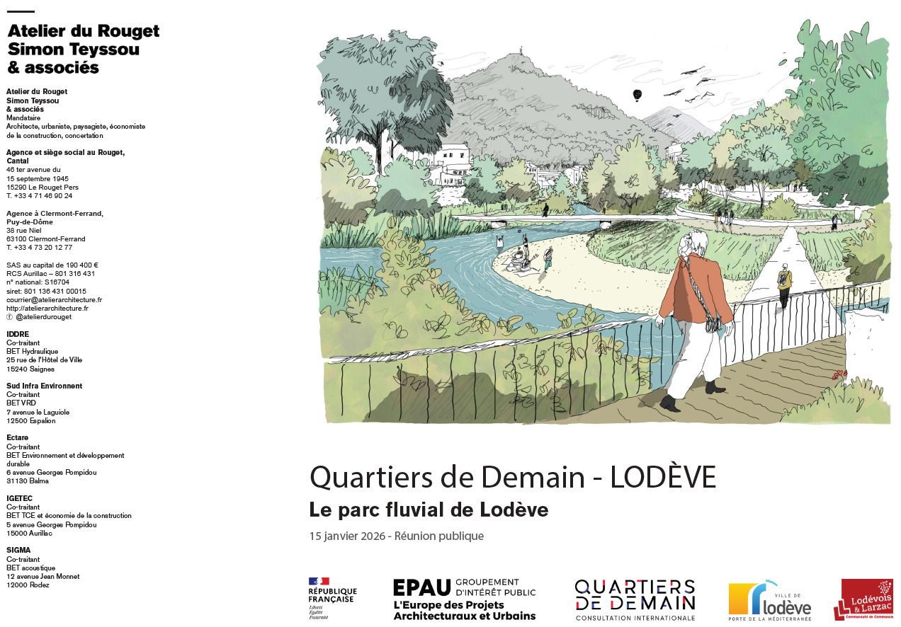 Exposition locale Quartiers de demain - Site de Lodève