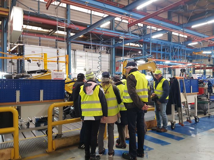Escapades : Visite de l'entreprise Yanmar