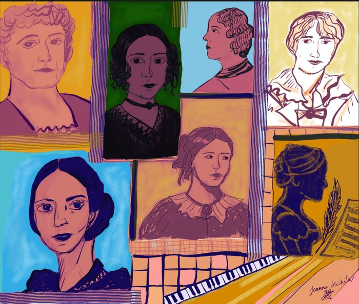 Notes féminines de Pauline Viardot et d'autres compositrices