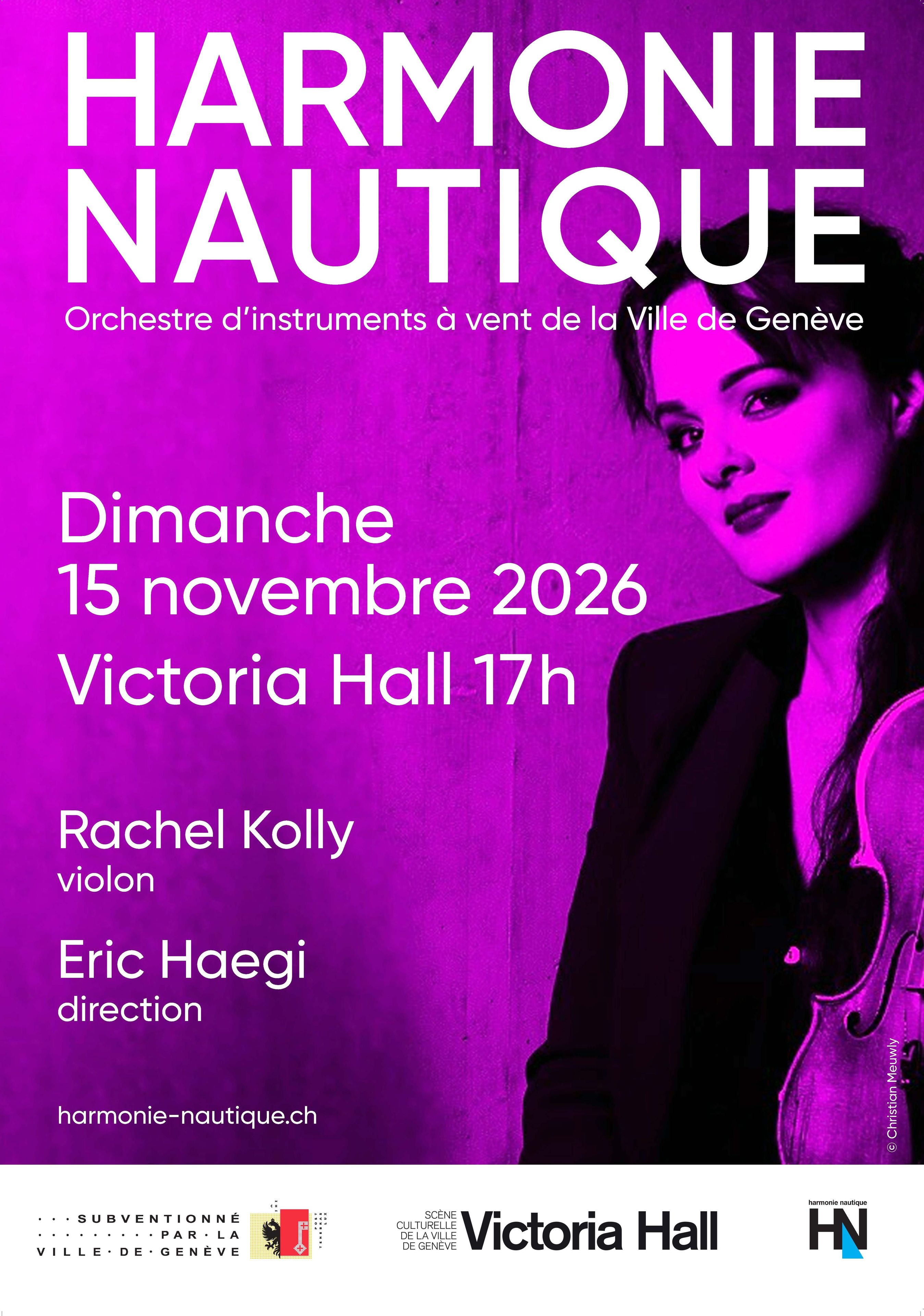 L’Harmonie Nautique, orchestre d’instruments à vent de la Ville de Genève