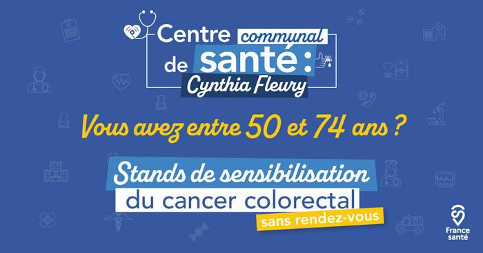 Stand de sensibilisation sur le cancer colorectal