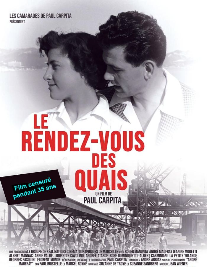 Cinédébat "Le rendez-vous des quais" de Paul Carpita dans le le cadre du festival de films pour la Paix