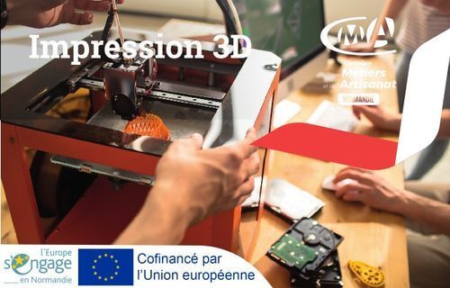 Atelier découverte de l’impression 3D à la CMA Normandie à Caen (14)