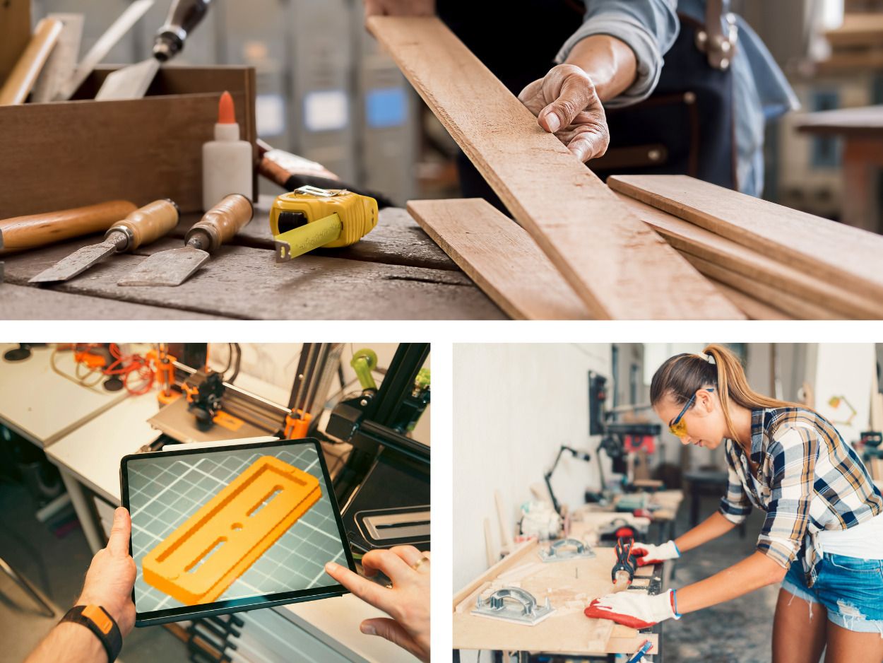 Menuiserie : atelier pratique
