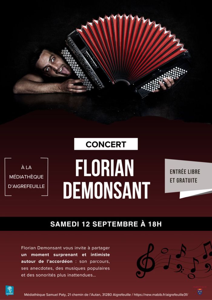 Concert à la médiathèque - Samedi 12 septembre