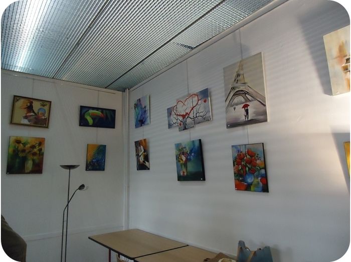 Exposition de peintures à l'hôtel du Nivernais