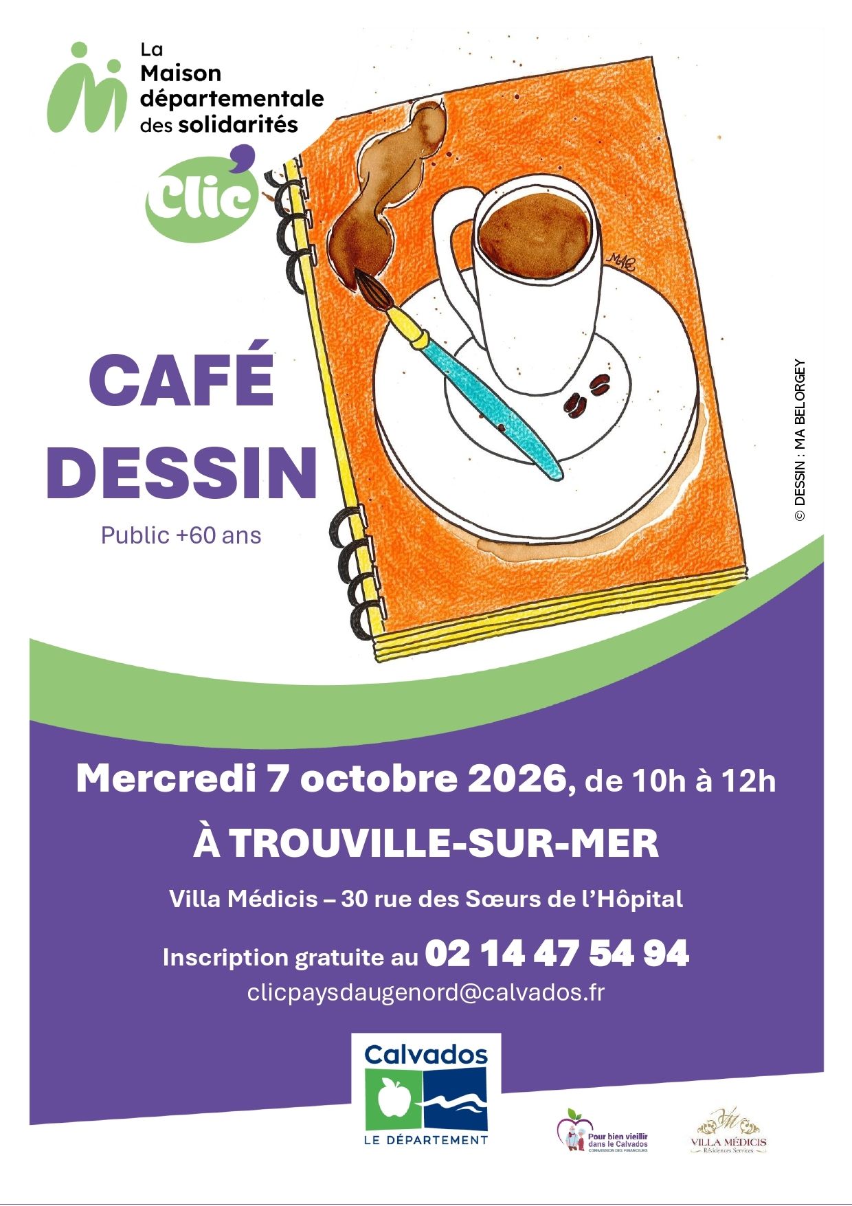 Café dessin