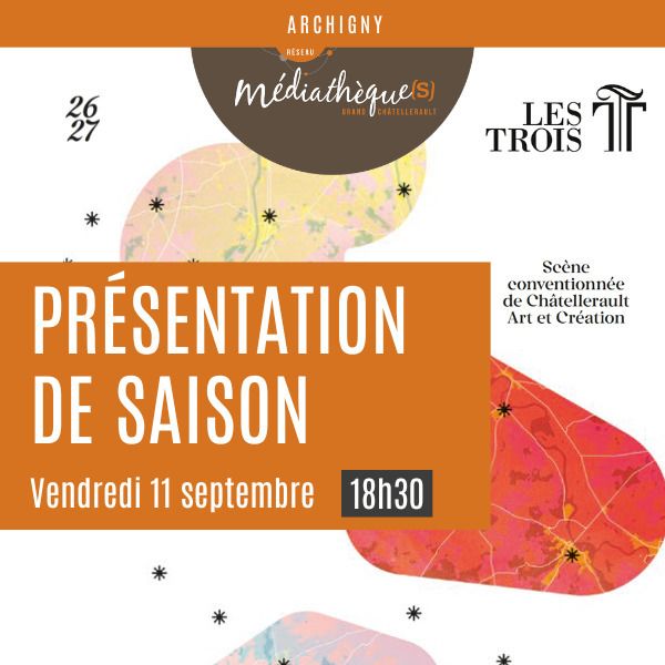 Affiche — Présentation de saison des 3T
