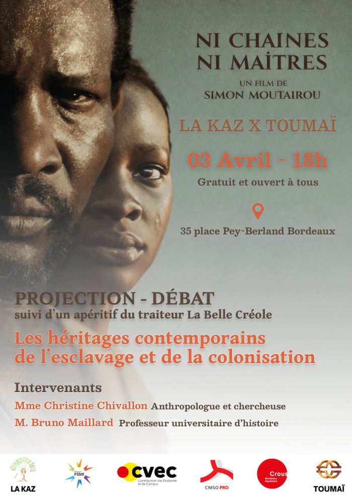 Projection débat - héritages contemporains de l'esclavage et de la colonisation
