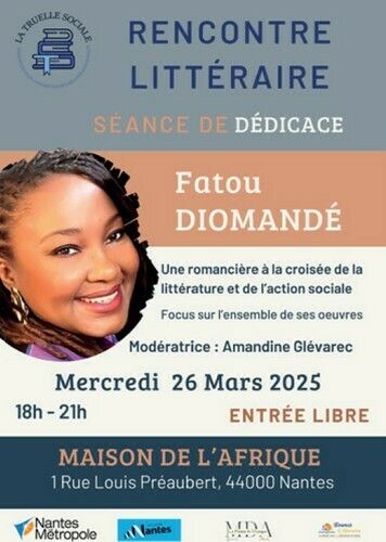 Soirée littéraire avec Fatou Diomandé