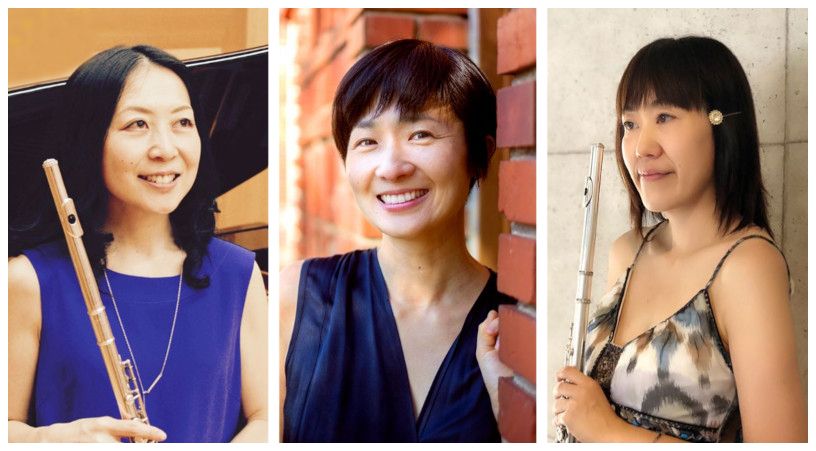 Concert Trio Lunae (piano, flûtes traversières) suivi d’une collation en salle Feuchères