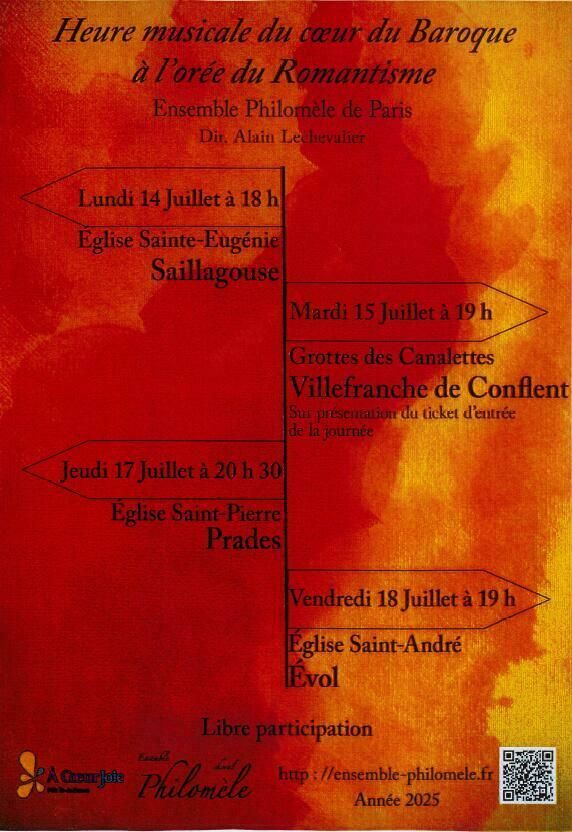 Heure musicale du cœur du baroque à l'orée du romantisme