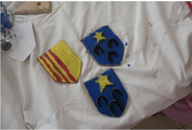 Atelier blason pour enfants