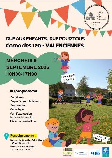Rue aux enfants à Valenciennes