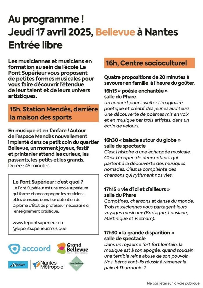 Concerts en famille